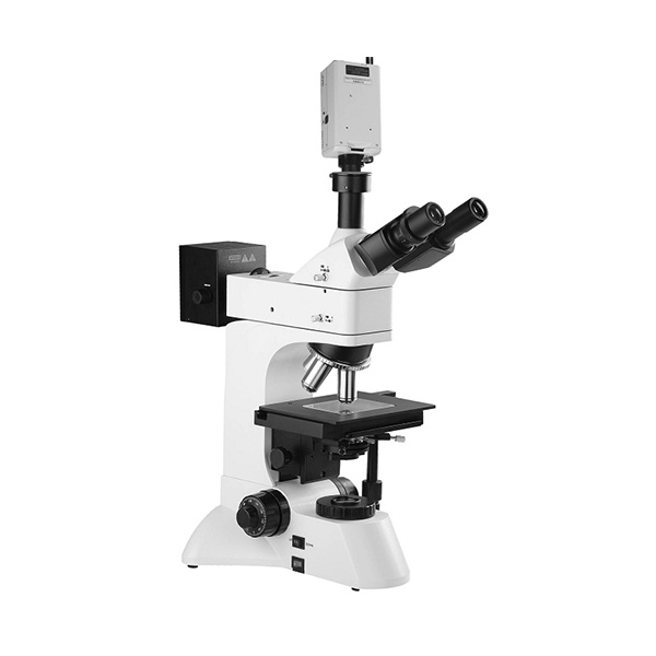 FL8500 Computer Type Trinocular Upright Multifunction Metallographic Microscope With Polarizing Darkfield And Dual Lights