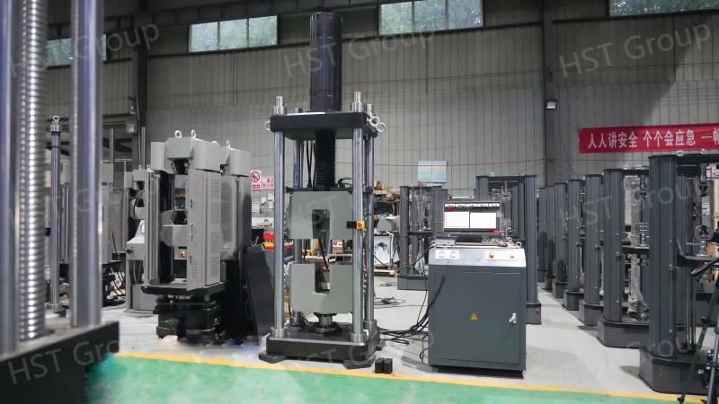 HST Group Unveils ISO 6892-1 WAW - J Series Microcomputer - Controlled Electro - Hydraulic Servo Universal Testing Machine