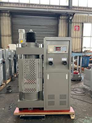 New 300T Digital Display Hydraulic Electric Compression Testing Machine Launched, Elevating Material Strength Testing Standards